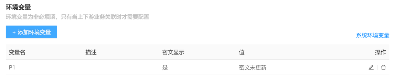 环境变量